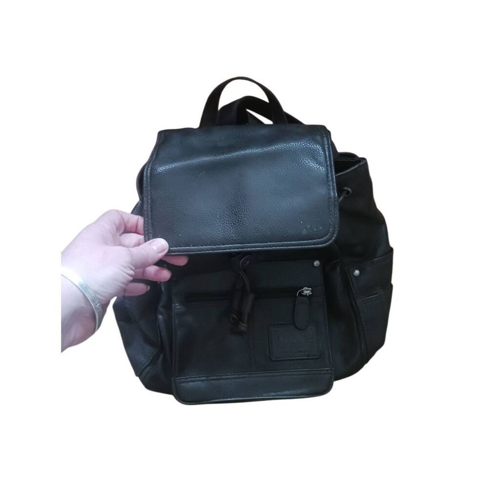 Relic leather bucketbag Cinch Backpack leather